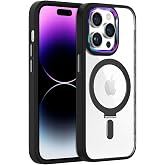 BUFF LABS iPhone 14 Pro Max İle Uyumlu BumperMag Kılıf (Siyah)