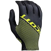 Scott RC Team bicicleta guantes de largo Negro/Amarillo 2018