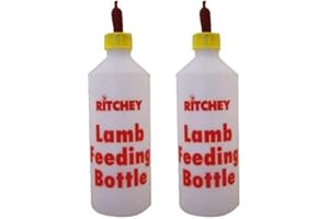 Ritchey 500ml Lamb Feeding Bottle With Red Teat Multibuy - 2x