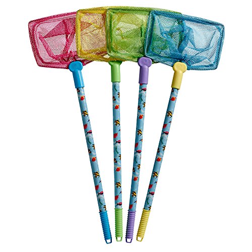 Best Sporting - Épuisette - Petit modèle - Filet de différentes couleurs, bleu