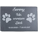 Gedenktafel mit Gravur 