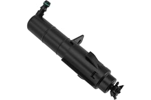 EMSea 1 Pz. Ugello Per Lavafari Auto Getto Liquido Lavafari Parte Di Ricambio 5K0955978A Compatibile Con VW Golf MK6 2008-2012 Nero