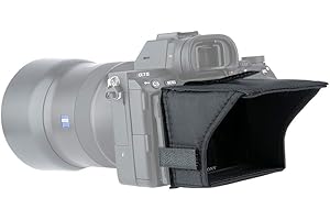NICEYRIG Pare-soleil pliable avec écran LCD pour appareils photo Sony A7 A7II A7III A9