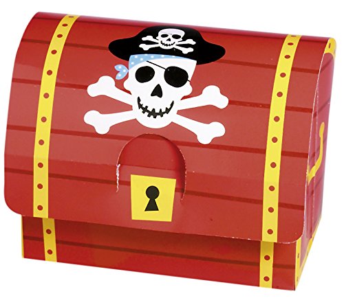 165-tlg. * PIRATEN und SCHATZSUCHE * Set für Kindergeburtstag // mit Schatzkisten Schatzkarte Goldmünzen Deko Luftballons Einladungen Mitgebsel Tüten u.v.m. // Geocaching Mottoparty - 2