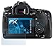 Produktbild Canon EOS 80D Schutzfolie - 3er Set atFoliX FX-Clear kristallklare Folie Displayschutzfolie