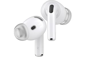 Gcioii 3 Paia di Gommini per AirPods 4, Cuffie con Cancellazione del Rumore, Custodia di Stoccaggio Aggiunta, Accessori Anti-Scadenza Compatibili con Apple AirPods 4a Generazione (Trasparente)