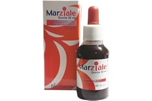 BI3 PHARMA Ferro bambini MARZIALE Gocce Integratore Ferro micellare - Flacone 30 ml - Integratore Alimentare con ferro SunActive Acido Folico e Rame - Ottimo sapore