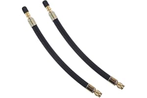simarro 2 x przedłużacz trzpienia zaworu, elastyczny adapter do zaworu opony 18 cm do kampera, rowerów, motocykli, skuterów i przenośnej sprężarki powietrza