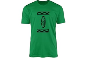 SMARTYPANTS Crayon T-Shirt - Colouring Tee Top World Book Day Colours Costume Outfit Television Show Children Presents Gifts Combed 100% Ringspun Cotton High Stitch Density Extreme Top