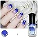hunpta Thermal Nail Varnish Color Changing Peel Off Varnish Beauty Sexy Cosmetic (T)