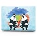 Produktbild SUNWAY MacBook Pro 15 Case 2018 2017 2016 Release A1990/A1707 Case,Hard Plastic Protective Case Soft-Touch for MacBook Pro 15" (2018/2017/2016) with Touch Bar and Touch ID - Abstract Sumo