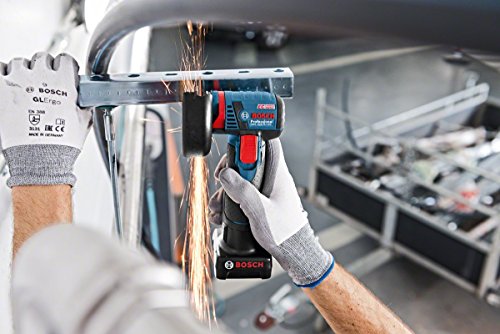 Bosch Professional GWS 12V-76 Akku-Winkelschleifer (ohne Akku, ohne Ladegerät, Scheibendurchmesser: 76 mm in L-BOXX) 06019F2003 - 6