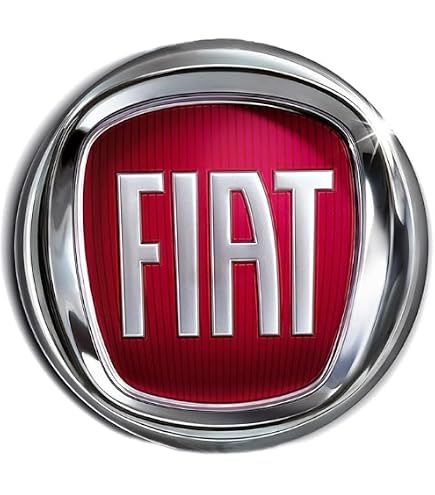 Fiat 14188A 3D Sticker Replacement Logo Black For Doblò