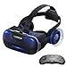 Produktbild eleovo 3D VR Headset mit Fernbedienung Controller Weiten Erfahrung Virtual Reality Gläser mit Builted-in Stereo-Kopfhörer für VR Spiele 3D-Videos Passform für 11,9–15,2 cm iPhone Android Smartphones