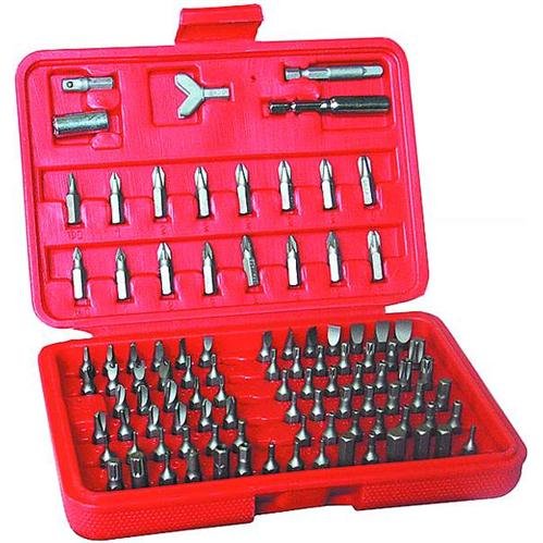Preisvergleich Produktbild McDrill Bitsatz McDrill "Maxi Security Bitkit" 100-teilig mit Kunststoffkassette
