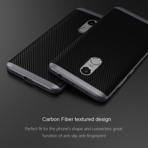 Redmi Note 4 Funda ivencase Prima H brido Anti-rasgu os Marco Bumper Carcasa Doble Capa Fibra de Carbono para Xiaomi Redmi Note 4 5 5 reviews Redmi Note 4 Funda ivencase Prima H brido Anti-rasgu os Marco Bumper Carcasa Doble Capa Fibra de Carbono para Xiaomi Redmi Note 4 5 5