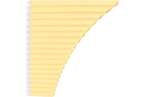 GZD C Key Pan Flute, Pan Flute Łatwe do nauczenia instrumenty muzyczne dla dorosłych dla dzieci(żółty)