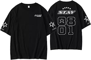 DHSPKN Stray Kids 5 Star Album Merch T-Shirt Felix Jisung Hyunjin Minho Bangchan Changbin Konzerte Tee Unisex Tops