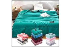 HRJXFPT Cooling Blanket for Night Sweats UK Summer Cooler Quilt for Hot Sleepers and Night Sweats, Cooler Comforter-Double Sided Cold Effect Blanket Cooler Fiber, Ice Blanket for All-Season Lightweight Sales