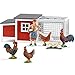 Produktbild Schleich Figuren-Spiel Set - Farm Life Hühnerstall Set - Hühnerstall 42191 Hahn 13825 Henne 13826