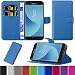 Produktbild HANDYPELLE® PREMIUM Tasche für Samsung Galaxy J3 2017 +++ ACHTUNG: Nur für Modell "SM-J330" aus 2017 passend! +++ im Bookstyle in Blau