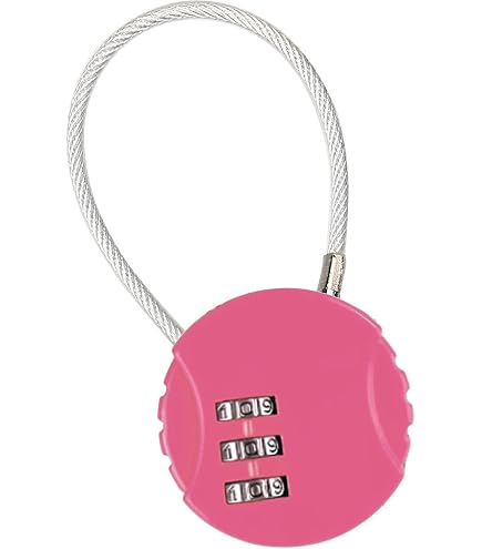 Lot De 3 Cadenas à Code 3 Chiffres TPZORJX - Câble Antivol Flexible - Pour Valises, Sacs, Casiers - Réinitialisables, Alliage Zinc - Noir, Argent, Bleu Ciel