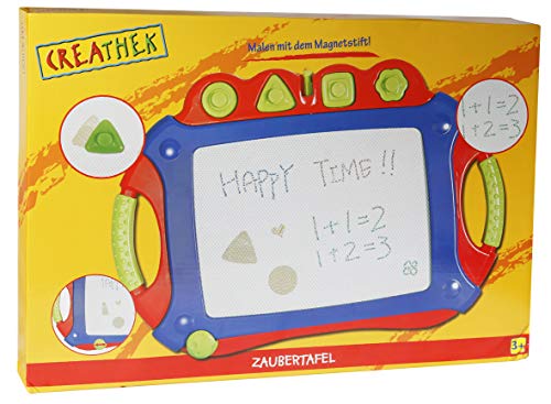 Preisvergleich Produktbild Creathek Magnet Maltafel mit 4 Stempeln