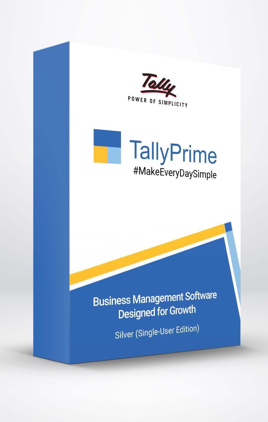 TallyPrime Silver Rental - Monthly subscription for single-user license - Get ALL TallyPrime and TSS features at the most Aff