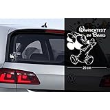 Micky Maus #2 | Baby - Name On Board | Wunschtext | Auto Aufkleber | Lustig | Baby On Board
