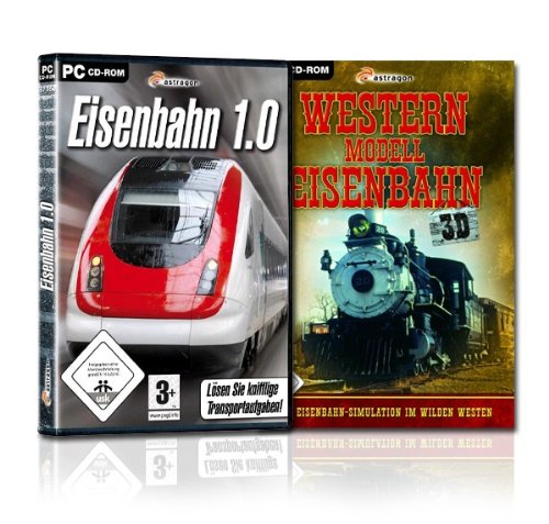 Preisvergleich Produktbild Eisenbahn 1.0 & Western Modell-Eisenbahn 3D (Bundle)