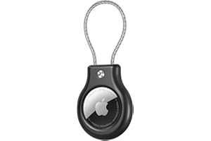 TNSNK for Apple AirTag Case, Portable for AirTag Pendant(Safety Lock Design), for AirTag Keychain, Zero Signal Interference/Drop Protection Covers, for AirTag Holder, GPS Protection Cover, CP30