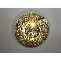 Design Leuchte Wandlampe Gold 