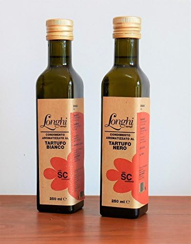 Italian Black &amp; White Truffle oil set - 2 x 250ml