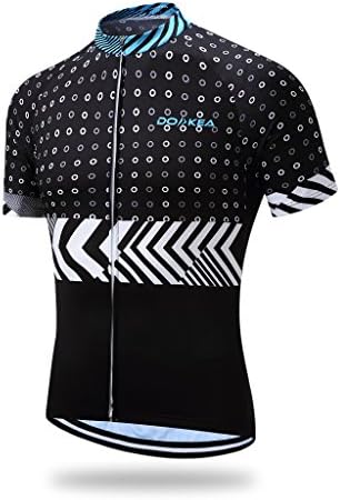 DOKEA Mens Cycling Jersey Half Sleeve Top Cycle Racing Team Quality Biking Top