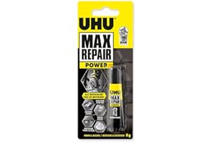 UHU Max Repair POWER, Extra starker Reparaturkleber für 1001 Reparaturen, 8 g