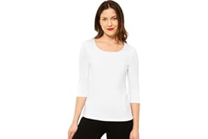 STREET ONE Damenshirt 3/4 Arm Basic-T-Shirt