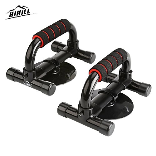HiHiLL 2 Liegestützgriffe Push Up Stand Bar Liegestütze mit starke Absaugung für Push up und Sit up - 8