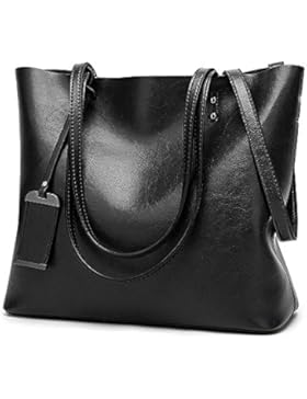 Modemoven Damen Handtaschen Top Griff Satchel Schultertasche Lady Messenger Tote Bag Geldbörse