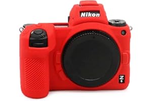 kinokoo - Custodia in silicone compatibile per Nikon Z6 Z7, colore: Rosso