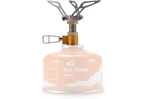 Fire-Maple Mini Fornello Campeggio in Titanio Ultraleggero Portatile Fornellini a Gas da Esterno Picnic Escursione FMS-300T