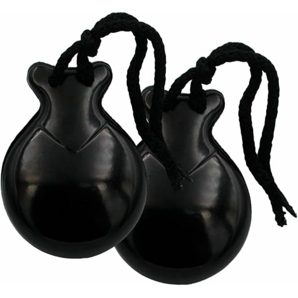 Llavero Mini Castañuelas En Rojo - Pequeño Instrumento Musical, Detalle Flamenco Español, Regalo Original