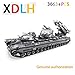 Produktbild XDLH 3663 + Pcs Modell Tank Wars/Rakete Modell Wagen Komponente Plug-in - Kinder pädagogische Bausteine Spielzeug