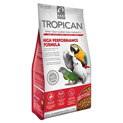 Tropican Alimento para Loros con Formula Alta Energía - 820 gr