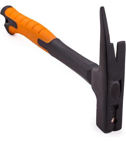 Martillo De Techo Profesional PICARD AluTec® Nº 1098 - Peso 750 G, Mango Ergonómico, Con Soporte Magnético Para Clavos