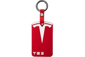 RYHX Portatarjetas para Tesla Model S/3/X/Y, llavero de silicona titular de la tarjeta llave Tesla Accesorios