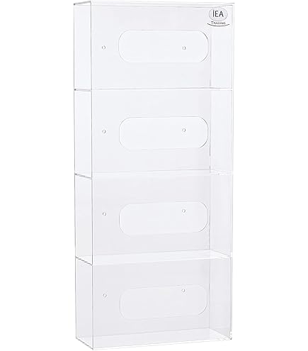 Dispenser Guanti Monouso In Acciaio Inox Wessper - Contiene 4 Scatole, Per Professionisti - Foto 13