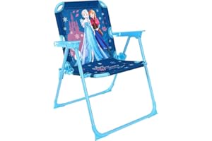 GIFTIDEAZZ TIMELESS GIFTS THAT REFLECT YOUR STYLE GIFTIDEAZZ Folding Play Chair for Kids - Portable & Sturdy, Featuring Fun Character Designs - Perfect for Indoor/Outdoor Play, Easy Storage (Frozen Foldable Chair)