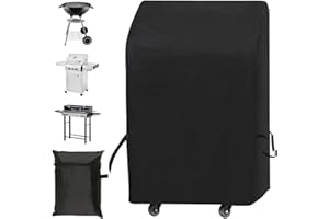 Mineup Copertura per Barbecue da Esterno, Copertura Barbecue da Esterno, Esterno Impermeabile Telo Copri Barbecue, Telo Copri Barbecue Esterno, BBQ Copertura, Copri per BBQ Grill 82 * 66 * 110cm