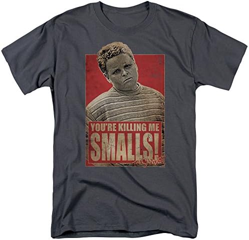 Sandlot Smalls Mens Short Sleeve Shirt Charcoal Xl