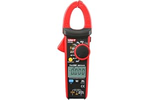 UNI-T UT216C 600A Pinza Amperimétrica Digital AC DC Multímetros de Rango Automático de Corriente NCV V.F.C Diodo LCD Probador de Temperatura de Linterna